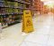 sign warning people about Slip and Fall Accidents